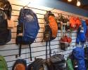 Variety of Backpacks and Outdoor Gear